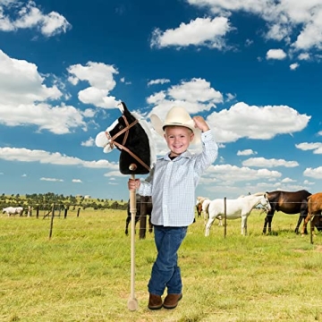 HollyHOME Stick Horse with Sounds for Kids Adventure