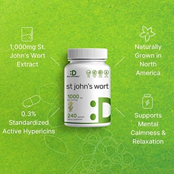 DEAL SUPPLEMENT St. John's Wort 1000mg 240 Capsules