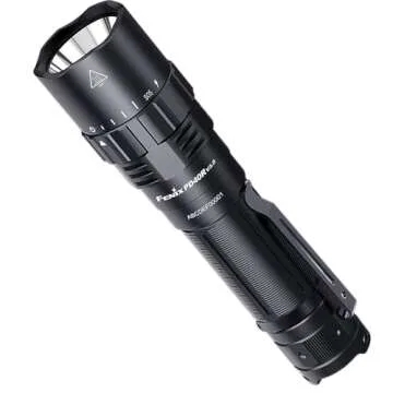 Fenix PD40R v3.0 High Lumen USB-C Rechargeable Flashlight, 3000 Lumen with Two ARB-L21-5000 and LumenTac Organizer