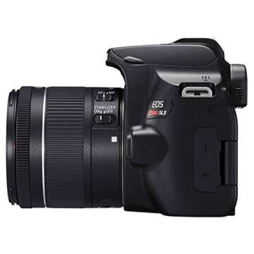 Canon EOS Rebel SL3 DSLR Camera with 18-55mm f/4-5.6 is STM Zoom Lens , 64GB Memory,Case, Tripod and More (28pc Bundle)