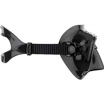 Cressi Nano 2-Lens Masks, Black/Black