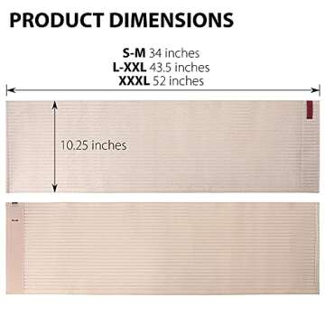 ORTONYX Abdominal Binder for Post-operative Support