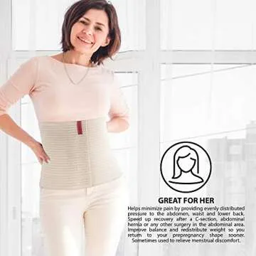 ORTONYX Abdominal Binder for Post-operative Support