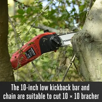 PowerSmart PS6109 10-Inch Electric Pole Saw 120V 6.0Amp