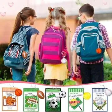 30 Pack Fun Valentines Day Cards for Kids School