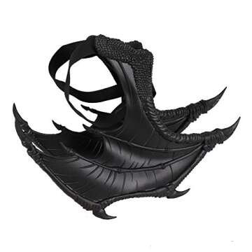 Himine Dragon Wings Props Cosplay Wings (Black)