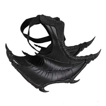 Himine Dragon Wings Props Cosplay Wings (Black)