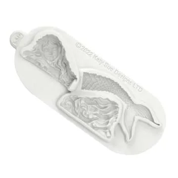 Katy Sue 3D Mermaid Silicone Mold for Cake Decorating