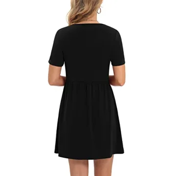 CHARMYI Women's T-shirt Dress - Stylish & Comfortable Summer Dress