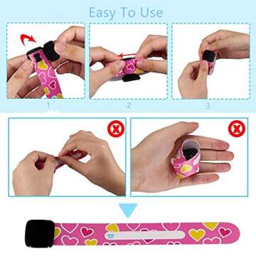 12 pcs Bracelets for Boys ID Wristband,Bracelets for Kids ID Safety Wristbands Infobands Child Travel Event Field Trip, Identification Bracelets Waterproof ID Band Anti Lost ID Wristband