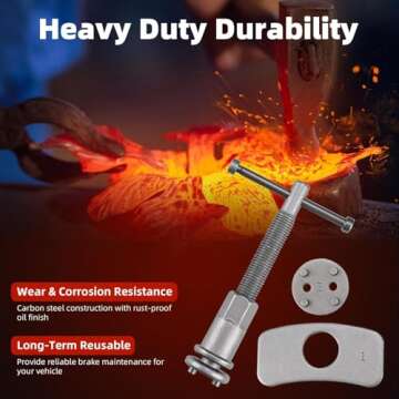 8MILELAKE Brake Caliper Compressor Tool Kit - 13pcs