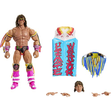 Mattel WWE Ultimate Edition Action Figure & Accessories Set - Warrior 6-inch Collectible