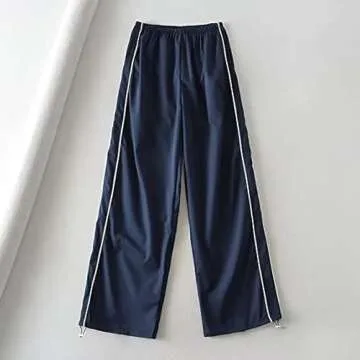 Stylish XPONNI Y2K Track Pants for Everyday Comfort