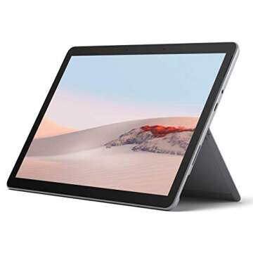 New Microsoft Surface Go 2 - 10.5" Touch-Screen - Intel Pentium - 8GB Memory - 128GB SSD - Wifi - Platinum (Latest Model)