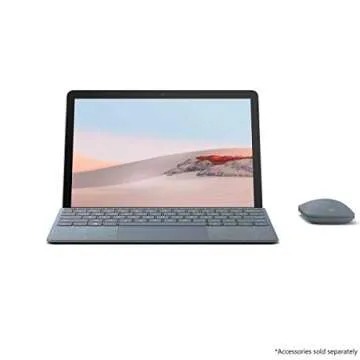 New Microsoft Surface Go 2 - 10.5" Touch-Screen - Intel Pentium - 8GB Memory - 128GB SSD - Wifi - Platinum (Latest Model)