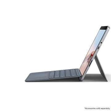 New Microsoft Surface Go 2 - 10.5" Touch-Screen - Intel Pentium - 8GB Memory - 128GB SSD - Wifi - Platinum (Latest Model)