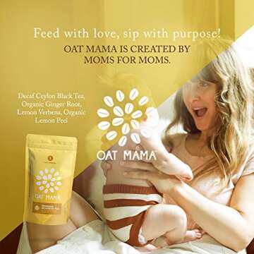 Oat Mama Morning Sickness Relief Tea for Pregnancy