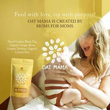 Oat Mama Morning Sickness Relief Tea for Pregnancy