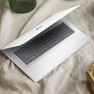 HP 17 Laptop: Intel Celeron, 17.3" Touchscreen, 16GB RAM, SSD, Renewed