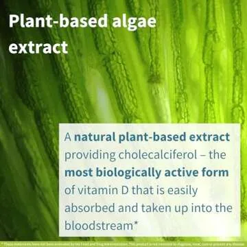 Igennus Vegan Vitamin D3 1000IU 365 Tablets - Natural Algae