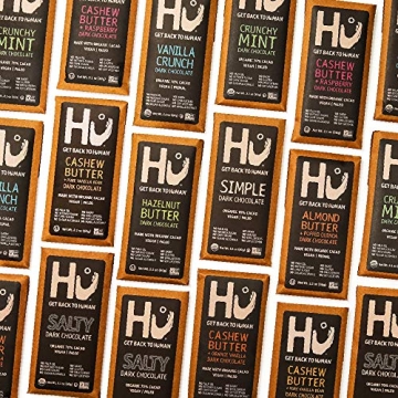 Hu Chocolate Bars Variety Sampler Pack for Healthy Indulgence