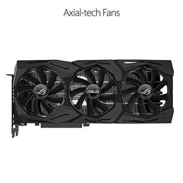 ASUS ROG STRIX GeForce® RTX 2070 Advanced Overclocked 8G GDDR6 HDMI DP 1.4 USB Type-C Gaming Graphics Card (ROG-STRIX-RTX-2070-A8G-Gaming)
