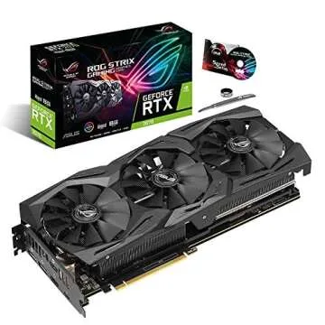 ASUS ROG STRIX GeForce® RTX 2070 Advanced Overclocked 8G GDDR6 HDMI DP 1.4 USB Type-C Gaming Graphics Card (ROG-STRIX-RTX-2070-A8G-Gaming)