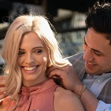 24k Gold Plated Rope Chain Necklace for Men & Women