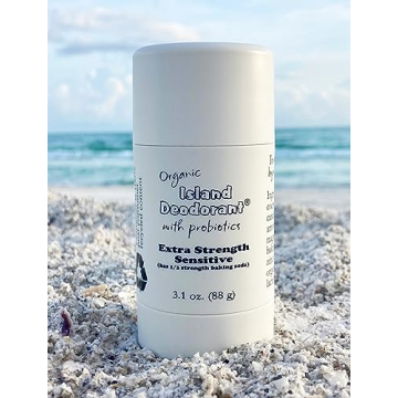 Organic Island Extra Strength Deodorant with Probiotics