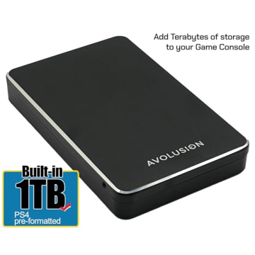 Avolusion M2 1TB Portable Gaming Hard Drive