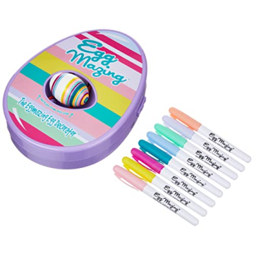 The Eggmazing Egg Decorator - Fun and Creative Easter Kit with Markers