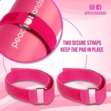 Peach Bands Barbell Pad with Secure Straps for Comfort