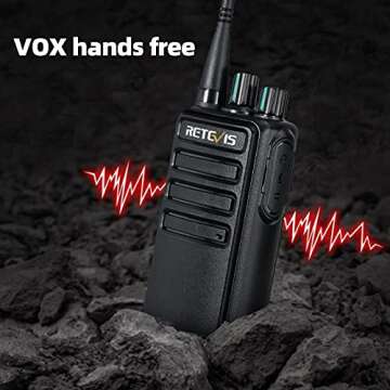 Retevis RB29 Heavy Duty Walkie Talkies for Adults