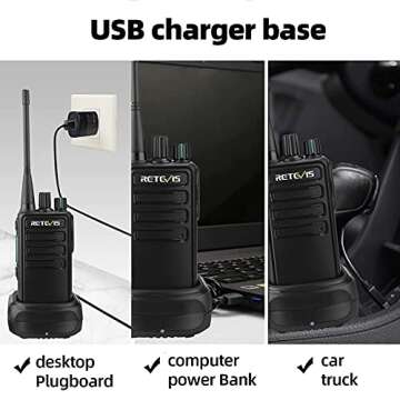 Retevis RB29 Heavy Duty Walkie Talkies for Adults