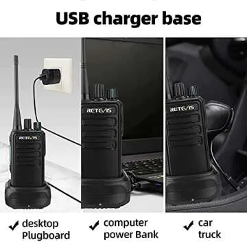 Retevis RB29 Heavy Duty Walkie Talkies for Adults