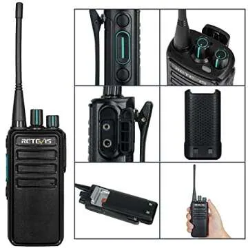 Retevis RB29 Heavy Duty Walkie Talkies for Adults