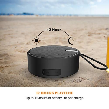 Waterproof Bluetooth Shower Speaker with Suction Cup