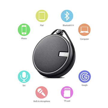 Waterproof Bluetooth Shower Speaker with Suction Cup