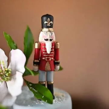 Nutcracker Soldier Fondant Silicone Molds 2 Pcs, Christmas Baking Chocolate Molds for Cake Decoration Candy Dessert Gum Paste Sugar Craft Clay Resin