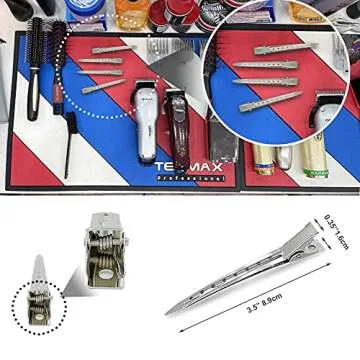 HiJeaton 24Pcs Metal Duck Billed Hair Clips for Women Styling Sectioning, Silver Hair Pins for Long Hair, Alligator Curl Loc Clips for Thick Hair Roller, Salon, Bows DIY