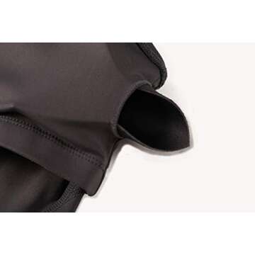 Oalka Sports Bra Womens Longline Padded Crop Tank Yoga Bras Workout Fitness Top Heart Charcoal M