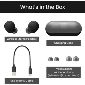 Sony True Wireless Headphones with 20 Hours Battery Life