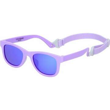 COCOSAND Baby Sunglasses - Flexible UV400 Polarized Shades for Infants