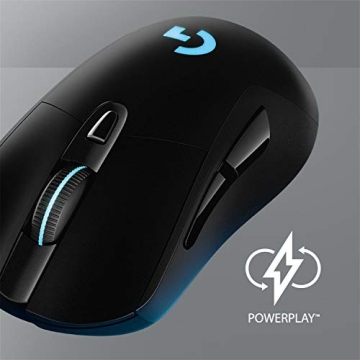 Logitech G703 Lightspeed Wireless Gaming Mouse - Lightweight & Ergonomic