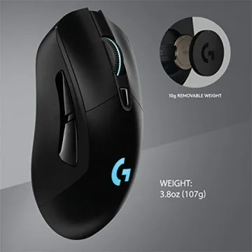 Logitech G703 Lightspeed Wireless Gaming Mouse - Lightweight & Ergonomic