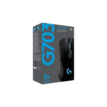 Logitech G703 Lightspeed Wireless Gaming Mouse - Lightweight & Ergonomic