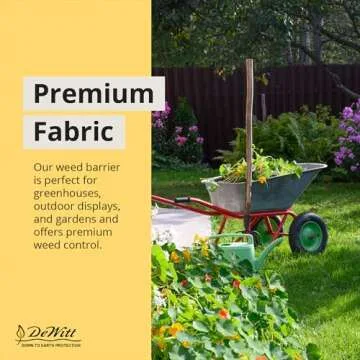 DeWitt 6' x 300' Weed Barrier for Pristine Gardens