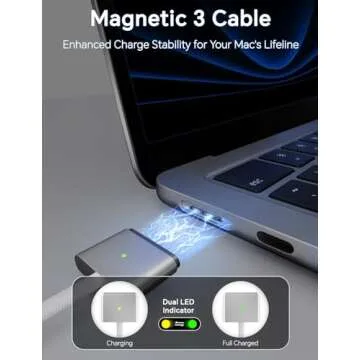 140W Fast Charger for MacBook Pro and Air Models 2021-2025