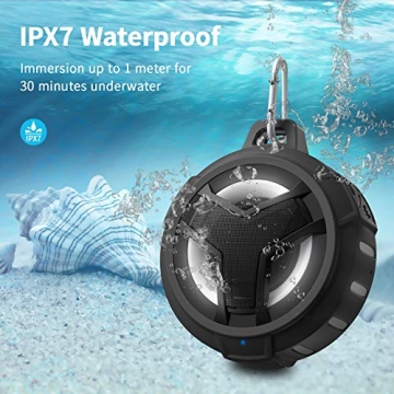 EBODA Waterproof Bluetooth Shower Speaker