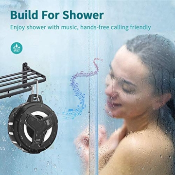 EBODA Waterproof Bluetooth Shower Speaker